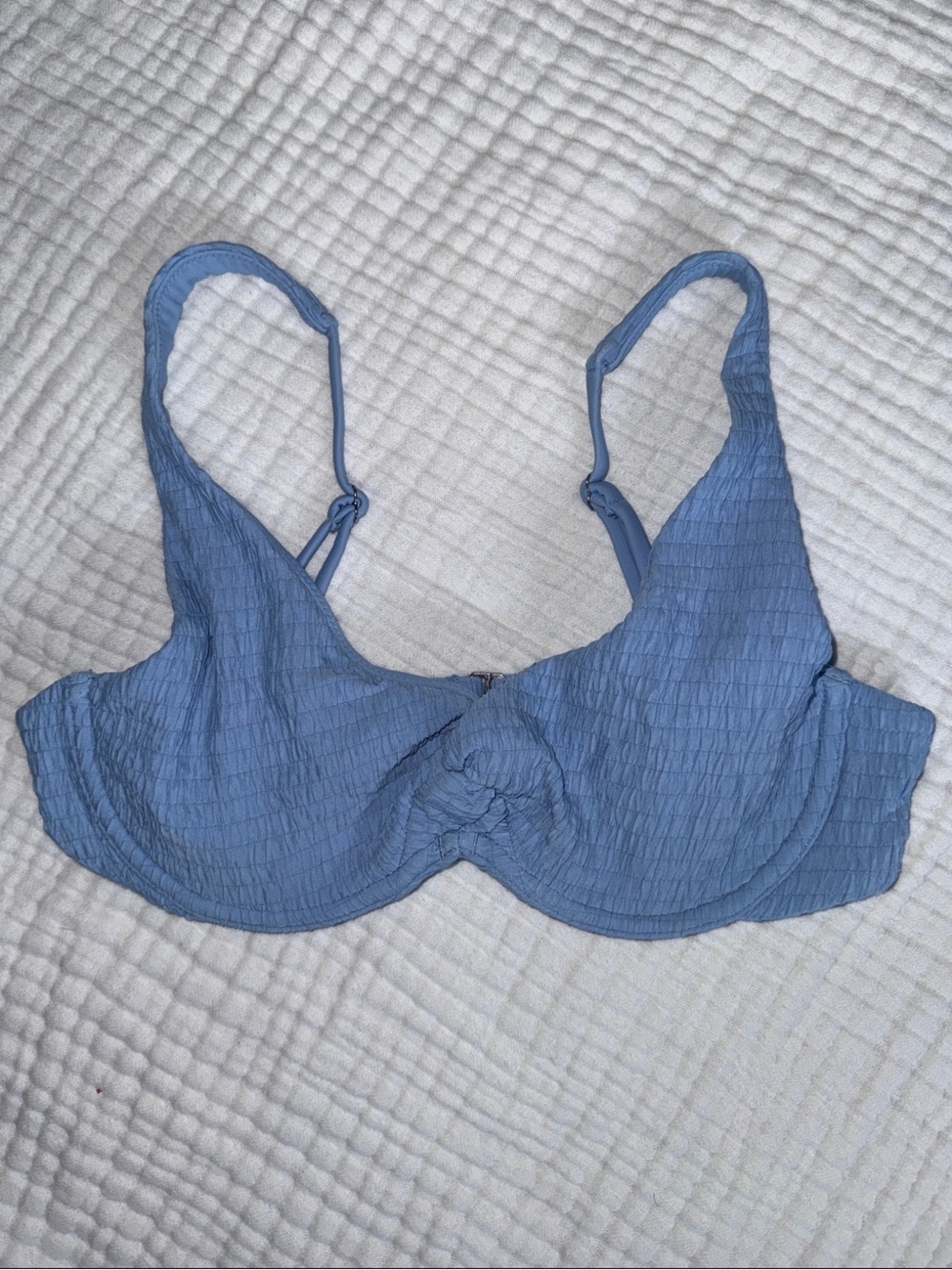 Abercrombie & Fitch Light Blue Underwire Bikini Top